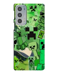 Чехол для Motorola Edge 20 с картинкой «Криперы Minecraft» Чехол для Motorola Edge 20 с картинкой «Криперы Minecraft»