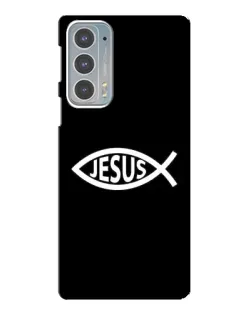 Чехол для Motorola Edge 20 с картинкой «Классический Jesus»