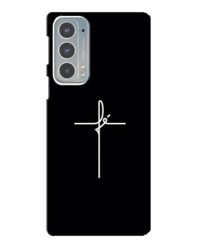 Чехол для Motorola Edge 20 с картинкой «Тонкий крест» Чехол для Motorola Edge 20 с картинкой «Тонкий крест»