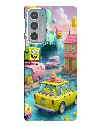Чехол для Motorola Edge 20 с картинкой «Монстр-трак приключения»