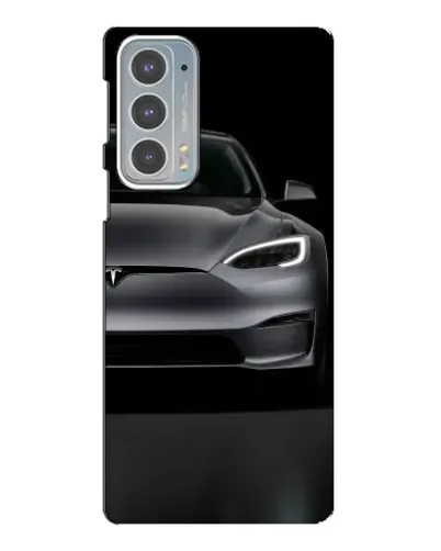 Чохол для Motorola Edge 20 з картинкою «Tesla Model S Look»