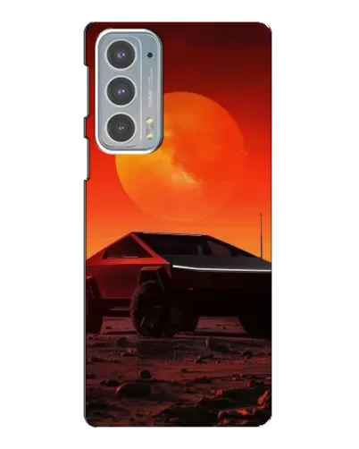 Чохол для Motorola Edge 20 з картинкою «Cybertruck на Марсі»