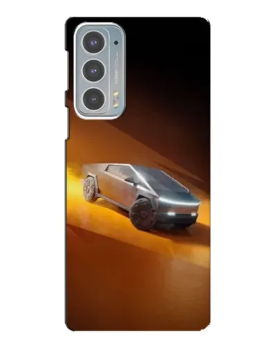 Чохол для Motorola Edge 20 з картинкою «Cybertruck у пустелі»