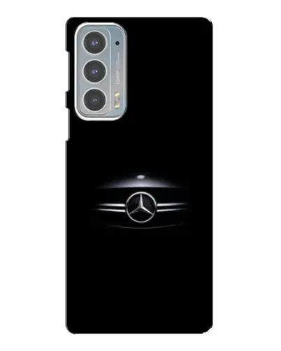 Чехол для Motorola Edge 20 с картинкой «Mercedes — абстрактные линии»