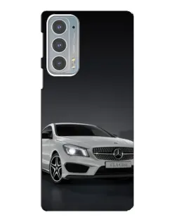 Чехол для Motorola Edge 20 с картинкой «Mercedes AMG GT Silver»