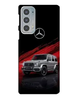 Чехол для Motorola Edge 20 с картинкой «Mercedes G-Class красный»