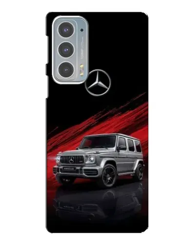 Чехол для Motorola Edge 20 с картинкой «Mercedes G-Class красный»
