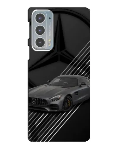 Чехол для Motorola Edge 20 с картинкой «Mercedes AMG — графика»