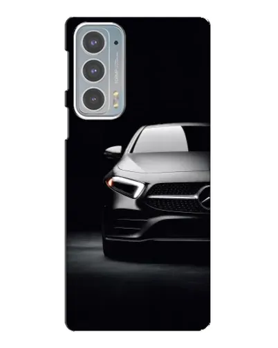 Чехол для Motorola Edge 20 с картинкой «Свет фар Mercedes»