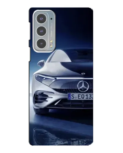 Чехол для Motorola Edge 20 с картинкой «Mercedes EQ — будущее»