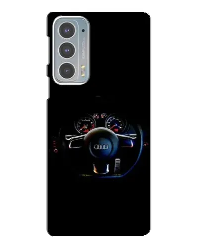 Чехол для Motorola Edge 20 с картинкой «Салон Audi — руль» Чехол для Motorola Edge 20 с картинкой «Салон Audi — руль»