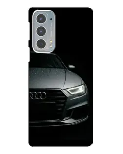 Чехол для Motorola Edge 20 с картинкой «Audi — детализация кузова»