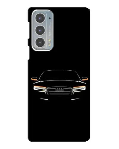 Чехол для Motorola Edge 20 с картинкой «Audi — ночной контур» Чехол для Motorola Edge 20 с картинкой «Audi — ночной контур»