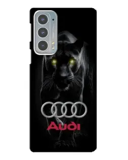 Чохол для Motorola Edge 20 з картинкою «Пантера та Audi» Чохол для Motorola Edge 20 з картинкою «Пантера та Audi»