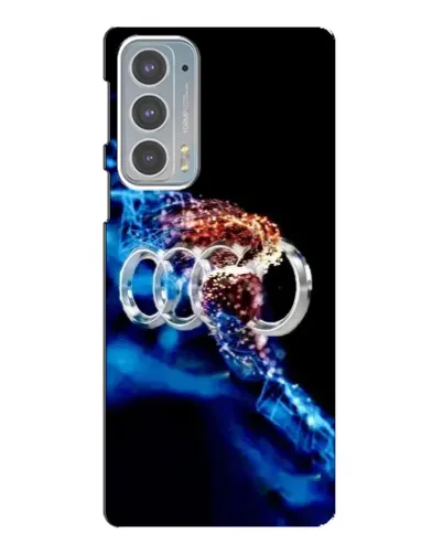Чехол для Motorola Edge 20 с картинкой «Энергия лого Audi» Чехол для Motorola Edge 20 с картинкой «Энергия лого Audi»