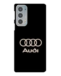 Чохол для Motorola Edge 20 з картинкою «Audi — золотий логотип» Чохол для Motorola Edge 20 з картинкою «Audi — золотий логотип»
