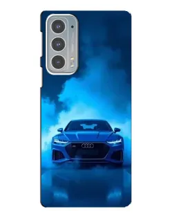 Чохол для Motorola Edge 20 з картинкою «Audi — блакитна енергія» Чохол для Motorola Edge 20 з картинкою «Audi — блакитна енергія»