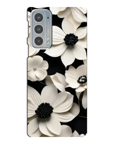 Чехол для Motorola Edge 20 с картинкой «Объемные белые цветы» Чехол для Motorola Edge 20 с картинкой «Объемные белые цветы»