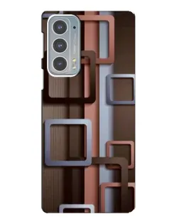 Чохол для Motorola Edge 20 з картинкою «Коричневі об'ємні квадрати» Чохол для Motorola Edge 20 з картинкою «Коричневі об'ємні квадрати»