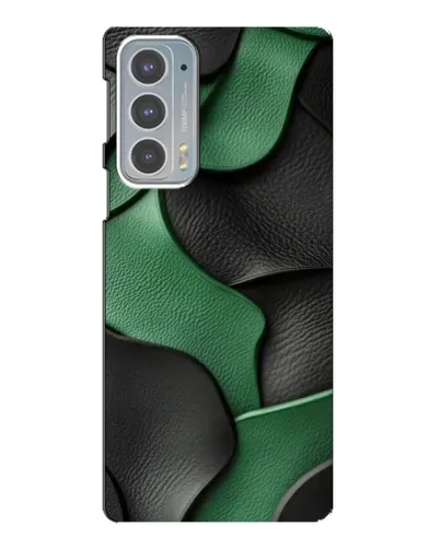 Чохол для Motorola Edge 20 з картинкою «Зелені шкіряні хвилі» Чохол для Motorola Edge 20 з картинкою «Зелені шкіряні хвилі»