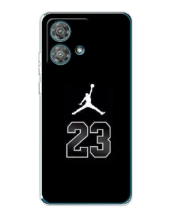 Чехол для Motorola Edge 40 Neo с картинкой «Jordan Flight 23» Чехол для Motorola Edge 40 Neo с картинкой «Jordan Flight 23»