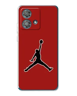 Чехол для Motorola Edge 40 Neo с картинкой «Jordan Red Back» Чехол для Motorola Edge 40 Neo с картинкой «Jordan Red Back»