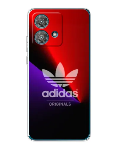 Чехол для Motorola Edge 40 Neo с картинкой «Adidas Red Neon» Чехол для Motorola Edge 40 Neo с картинкой «Adidas Red Neon»