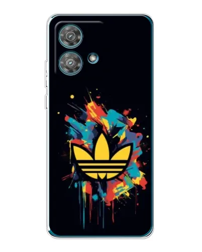 Чехол для Motorola Edge 40 Neo с картинкой «Adidas Splash» Чехол для Motorola Edge 40 Neo с картинкой «Adidas Splash»