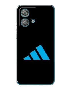Чехол для Motorola Edge 40 Neo с картинкой «Adidas Cyan Logo» Чехол для Motorola Edge 40 Neo с картинкой «Adidas Cyan Logo»