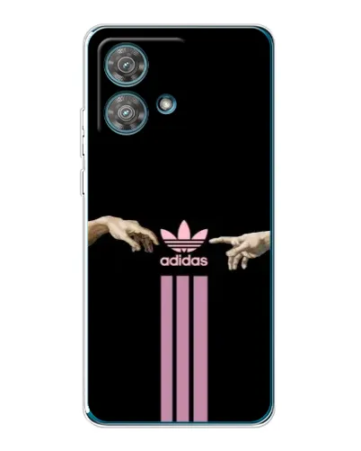 Чехол для Motorola Edge 40 Neo с картинкой «Adidas Hands» Чехол для Motorola Edge 40 Neo с картинкой «Adidas Hands»