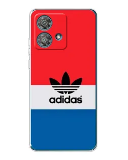 Чехол для Motorola Edge 40 Neo с картинкой «Ретро блоки Adidas» Чехол для Motorola Edge 40 Neo с картинкой «Ретро блоки Adidas»