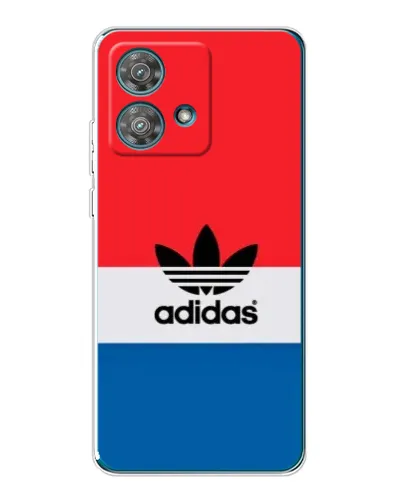 Чехол для Motorola Edge 40 Neo с картинкой «Ретро блоки Adidas» Чехол для Motorola Edge 40 Neo с картинкой «Ретро блоки Adidas»
