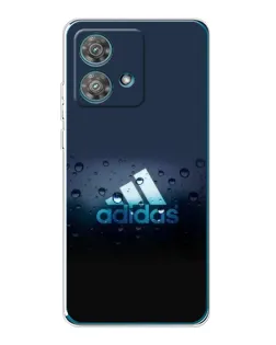Чехол для Motorola Edge 40 Neo с картинкой «Adidas Water Drops» Чехол для Motorola Edge 40 Neo с картинкой «Adidas Water Drops»