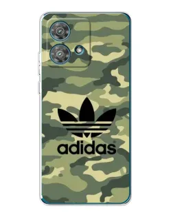Чехол для Motorola Edge 40 Neo с картинкой «Милитари стиль Adidas» Чехол для Motorola Edge 40 Neo с картинкой «Милитари стиль Adidas»
