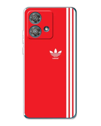 Чехол для Motorola Edge 40 Neo с картинкой «Красный минимализм Adidas» Чехол для Motorola Edge 40 Neo с картинкой «Красный минимализм Adidas»