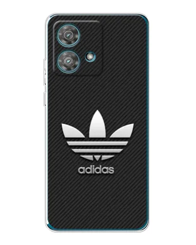 Чехол для Motorola Edge 40 Neo с картинкой «Adidas Карбоновая текстура» Чехол для Motorola Edge 40 Neo с картинкой «Adidas Карбоновая текстура»