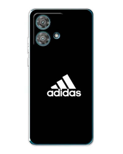 Чехол для Motorola Edge 40 Neo с картинкой «Черная классика Adidas» Чехол для Motorola Edge 40 Neo с картинкой «Черная классика Adidas»