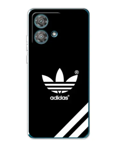Чехол для Motorola Edge 40 Neo с картинкой «Adidas с диагональными полосами» Чехол для Motorola Edge 40 Neo с картинкой «Adidas с диагональными полосами»