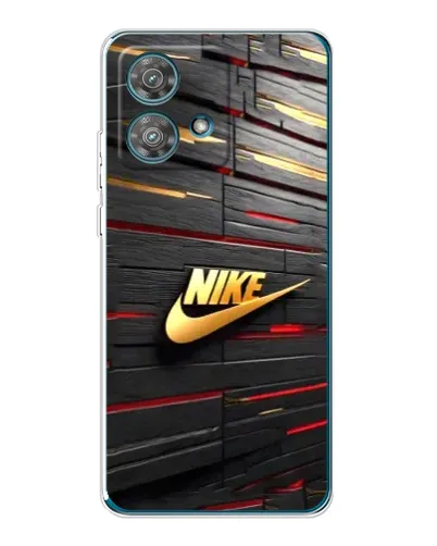 Чехол для Motorola Edge 40 Neo с картинкой «Золотой Nike на металле» Чехол для Motorola Edge 40 Neo с картинкой «Золотой Nike на металле»