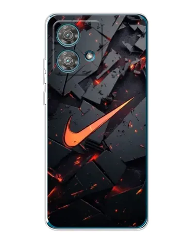 Чехол для Motorola Edge 40 Neo с картинкой «Nike — эффект разломов» Чехол для Motorola Edge 40 Neo с картинкой «Nike — эффект разломов»