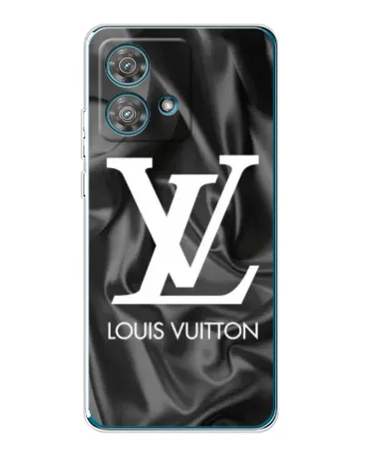 Чехол для Motorola Edge 40 Neo с картинкой «Шелковый Louis Vuitton»