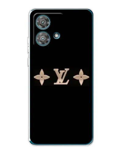 Чехол для Motorola Edge 40 Neo с картинкой «Louis Vuitton — минимализм»