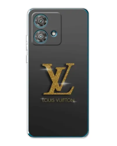 Чехол для Motorola Edge 40 Neo с картинкой «Градиент Louis Vuitton»