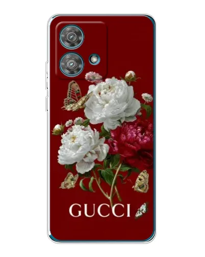 Чехол для Motorola Edge 40 Neo с картинкой «Gucci —  сад»