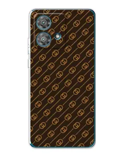Чехол для Motorola Edge 40 Neo с картинкой «Gucci — золотые диагонали» Чехол для Motorola Edge 40 Neo с картинкой «Gucci — золотые диагонали»