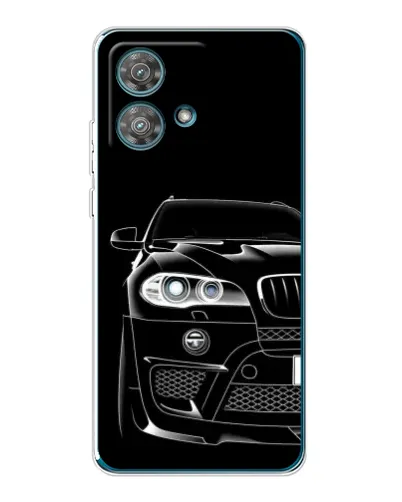 Чехол для Motorola Edge 40 Neo с картинкой «Темный силуэт BMW» Чехол для Motorola Edge 40 Neo с картинкой «Темный силуэт BMW»