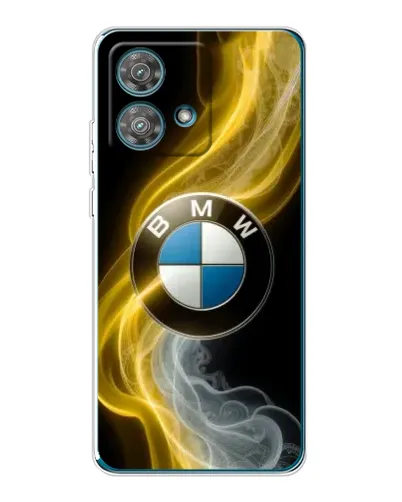 Чехол для Motorola Edge 40 Neo с картинкой «Золотистый дым BMW» Чехол для Motorola Edge 40 Neo с картинкой «Золотистый дым BMW»