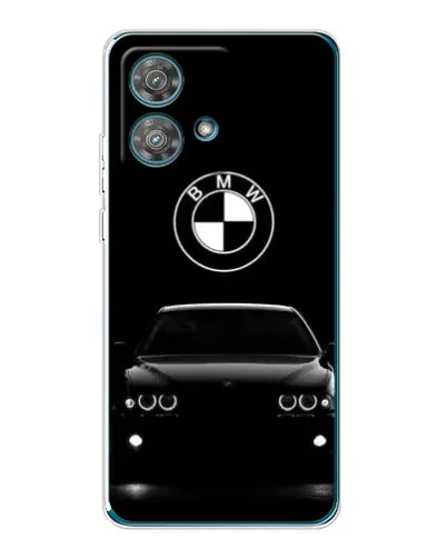Чехол для Motorola Edge 40 Neo с картинкой «BMW — взгляд из темноты» Чехол для Motorola Edge 40 Neo с картинкой «BMW — взгляд из темноты»