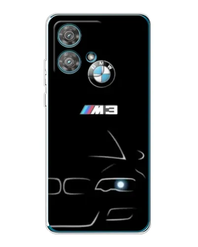 Чехол для Motorola Edge 40 Neo с картинкой «Минималистичный принт BMW M3» Чехол для Motorola Edge 40 Neo с картинкой «Минималистичный принт BMW M3»