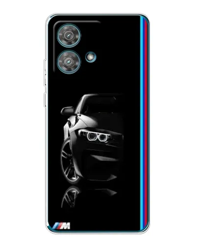 Чехол для Motorola Edge 40 Neo с картинкой «Силуэт BMW в темноте» Чехол для Motorola Edge 40 Neo с картинкой «Силуэт BMW в темноте»